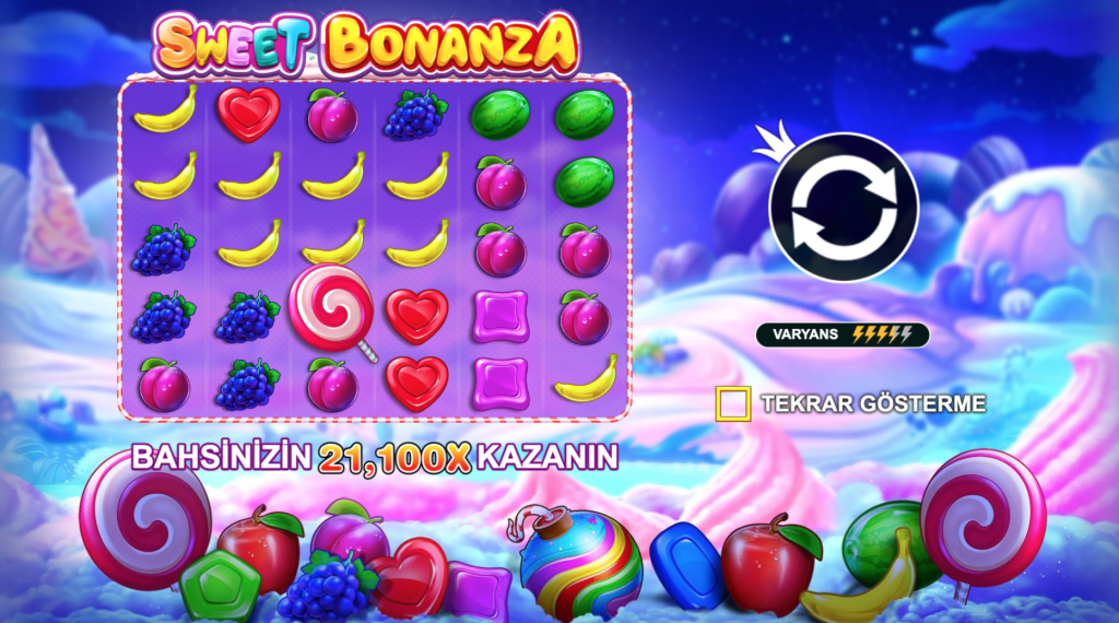 sweet bonanza oyununun özü
